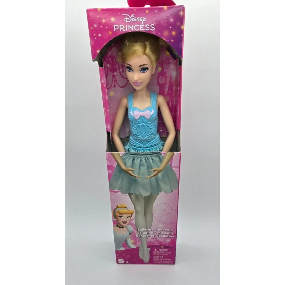 NEW Mattel Disney Princess Ballerina Cinderella Doll NIP